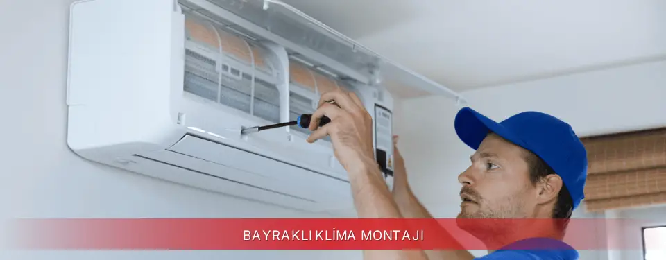 Bayraklı İlçemi Finlux Klima Montajı